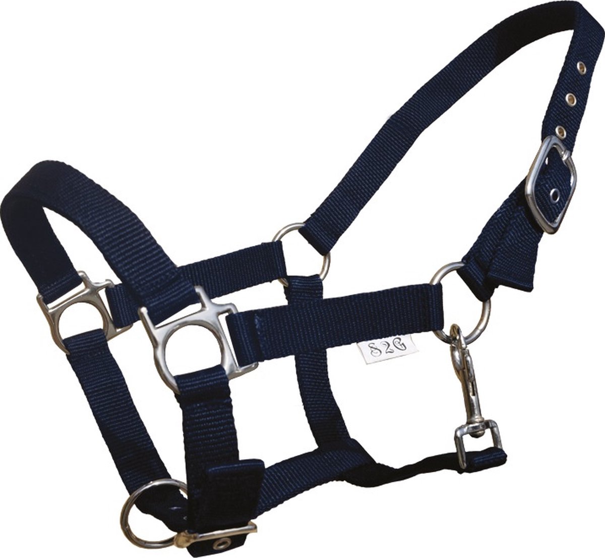 S2g Halster Standard Pony Verstelbaar Nylon Donkerblauw