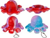 Fidget Pop Octopus 9x9x4cm 12ass Disp.