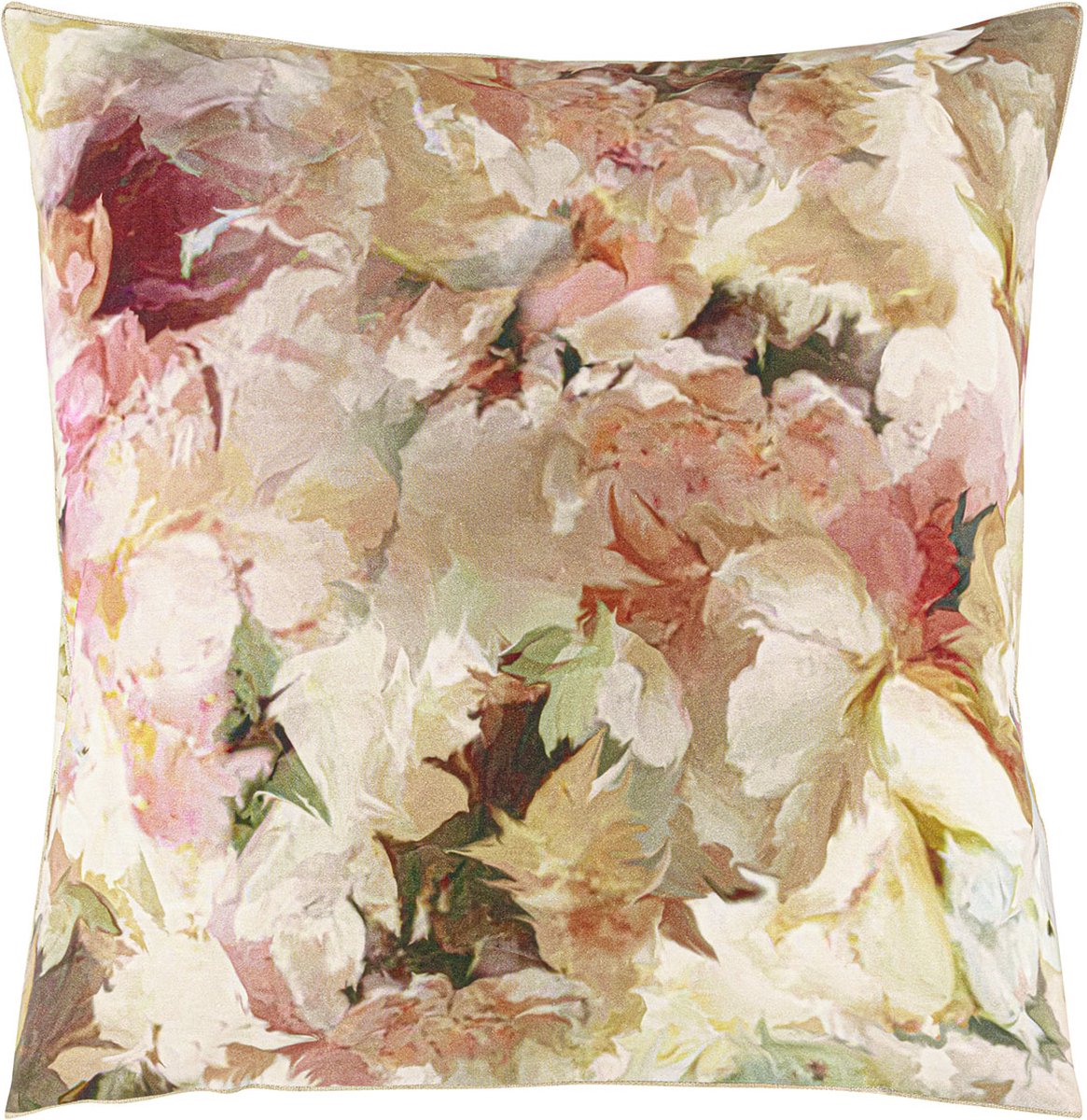 DESIGNERS GUILD - Fleurs de jour Kussensloop in katoen perkal met print 65 x 65 cm