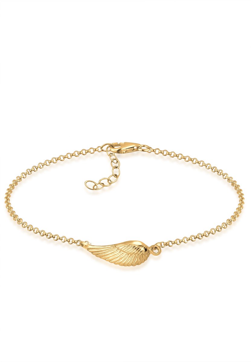 Elli - Armband - Dames Vleugel Symbool Beschermengel in 925 Sterling Zilver - Dames