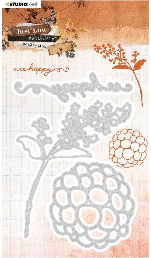 Studio Light Cutting & Embossing Die - Butterfly Collection nr.21 ...