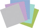 Washi adhesive sheets 30,5x30,5cm x5 cool