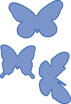 Kaisercraft decorative die 3 butterflies
