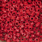 Oogjes Ringetjes - Eyelets - rood - 1000 stuks