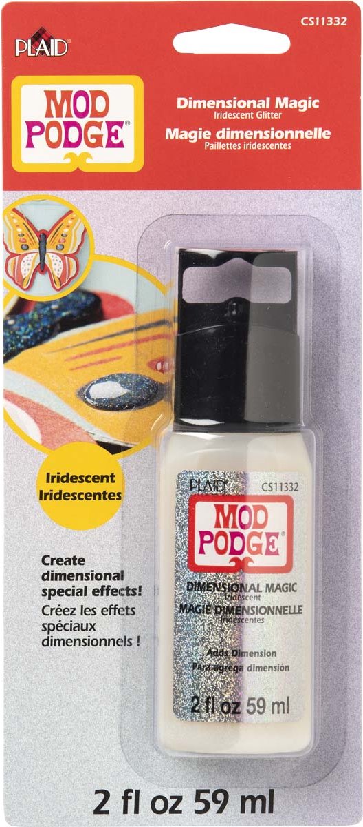 Mod Podge Dimensional Magic - Epoxy effect - Zilver Glitter - 59ml