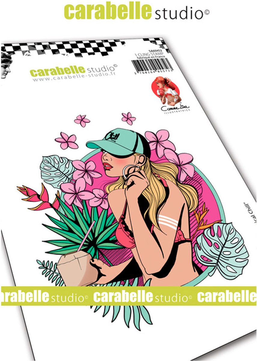 Carabelle Studio Cling stamp - A6 tropical chill