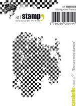 Carabelle cling stamp mini texture mini damier