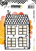 Carabelle cling stamp A6 maison by Zorrotte