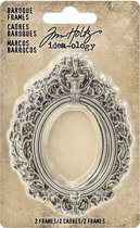 Idea-ology -Tim Holtz baroque frames 2pk