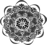 The Crafter's Workshop Stencil - 30x30cm - Gin Blossom
