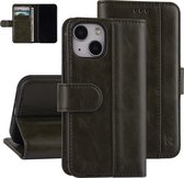 UNIQ Accessory Groen Pu Leather Book Case Telefoonhoesje voor Apple iPhone 13 Mini - Bescherm uw Telefoon