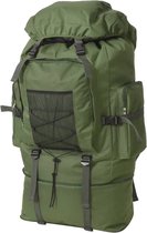 vidaXL Backpack legerstijl XXL - 100 Liter - Groen