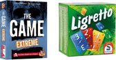Spellenbundel - Kaartspel - 2 stuks - The Game Extreme & Ligretto