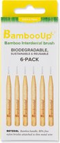 BambooUp Bamboo Interdentale Borstels 0,70mm 6 stuks