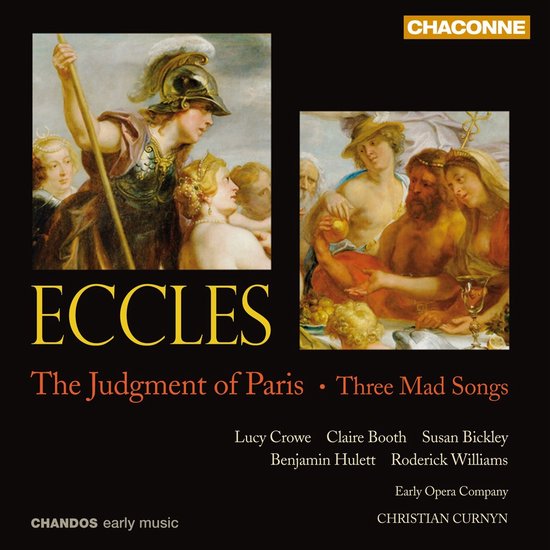 Early Opera Company, Christian Curnyn - Eccles: The Judgment of Paris/ Three Mad Songs (CD)