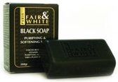 FAIR & WHITE - BLACK SOAP 200GR