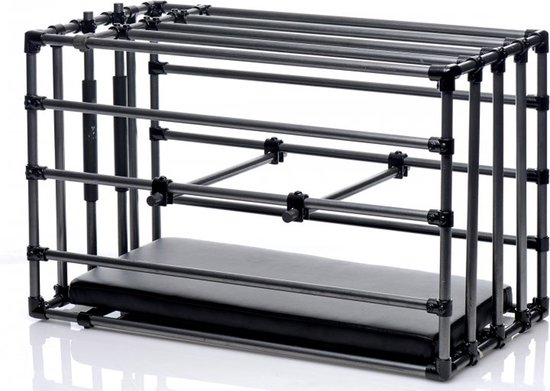 Master Series Kennel Verstelbare Bondagekooi