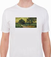 Landschap bij schemering van Vincent van Gogh T-Shirt