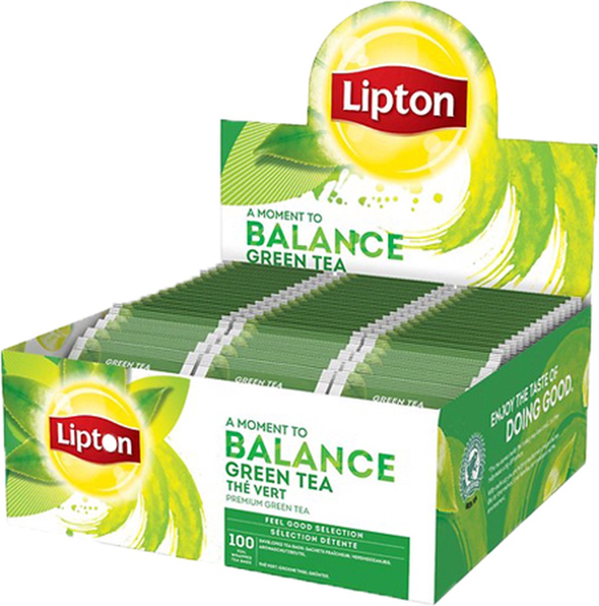 Lipton Feel Good Selection Groene Thee 12x 100 Zakjes 2359