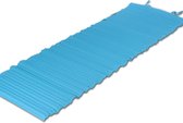 JEMIDI Gewatteerde strandmat en zwembadmat 60cm x 180cm zonder kussen - Turquoise