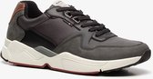 Blue Box heren sneakers - Grijs - Maat 44 - Uitneembare zool