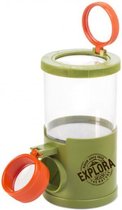 insectenpot 3-Way Explora 8,5 x 13,5 cm groen
