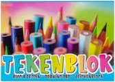 tekenblok junior A3 papier wit 30 vellen