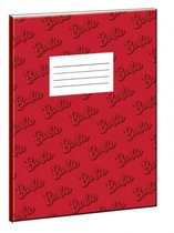 notitieboek meisjes B5 17,6 x 25 cm papier rood