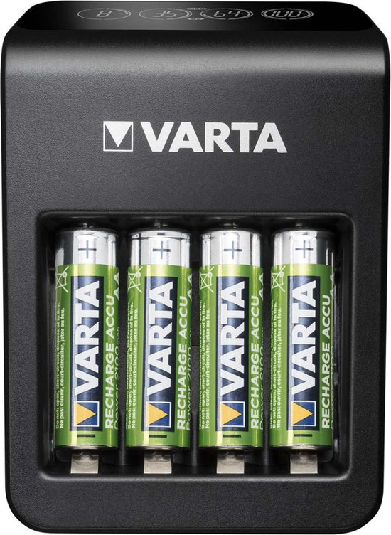 Varta VARTA-57687 Lcd Plug Charger+ (aa, Aaa & 9 Volt) | bol.com