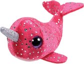 Ty - Knuffel - Teeny Ty - Nelly Narwhal 10cm