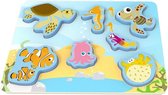 vormenpuzzel Nemo junior hout 7 stukjes