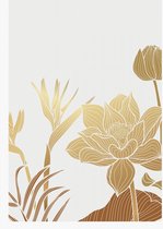 Canvas schilderij - Design for packaging design, social media post, cover, banner, Wall arts, Gold geometric pattern design vector 3 -    – 1813304902 - 50*40 Vertical