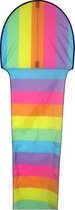 vlieger Regenboog junior 740 x 40 cm nylon blauw