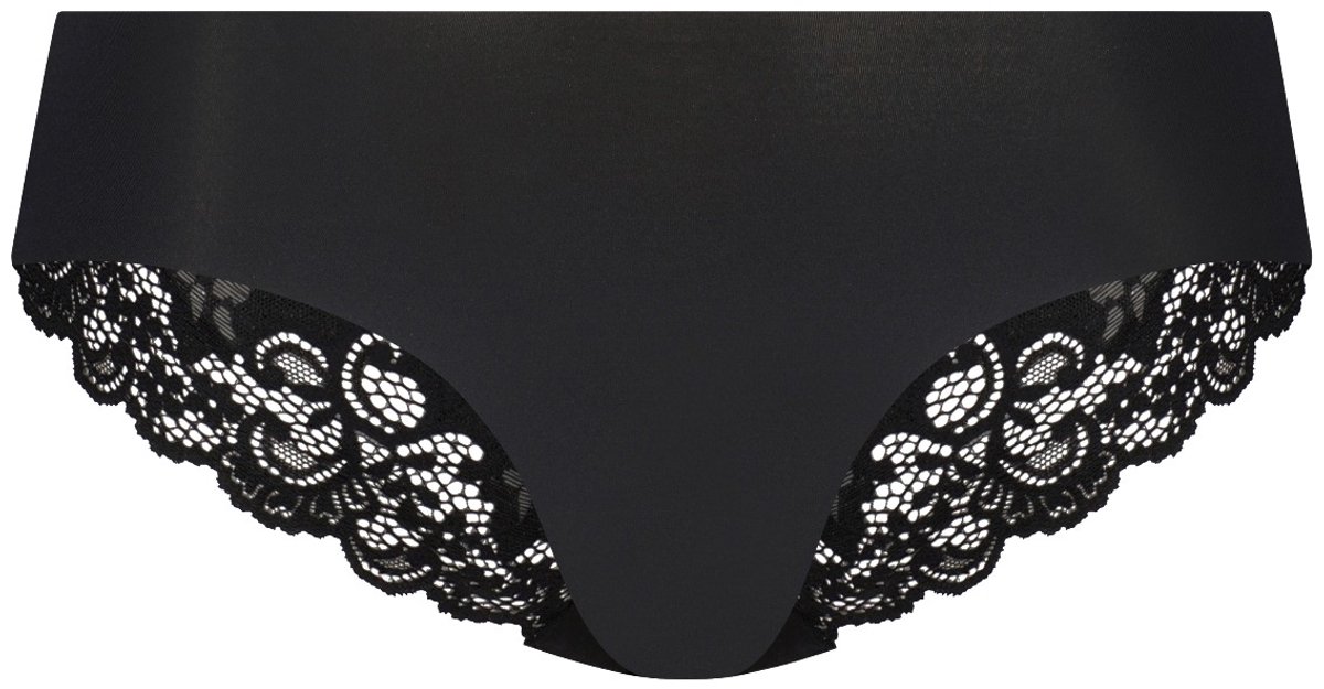LaSlip - Angels - Meisjes Brazilian Lace - onderbroek - maat 158/164 zwart