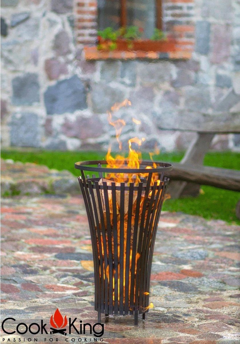CookKing Flame Fire Basket Ø 45 cm
