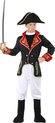 Widmann - Middeleeuwse & Renaissance Strijders Kostuum - Napoleon Van Elba - Jongen - Zwart - Maat 140 - Carnavalskleding - Verkleedkleding