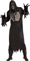 Widmann - Zombie Kostuum - Lijkenetende Mado Geest - Man - zwart - Medium - Carnavalskleding - Verkleedkleding