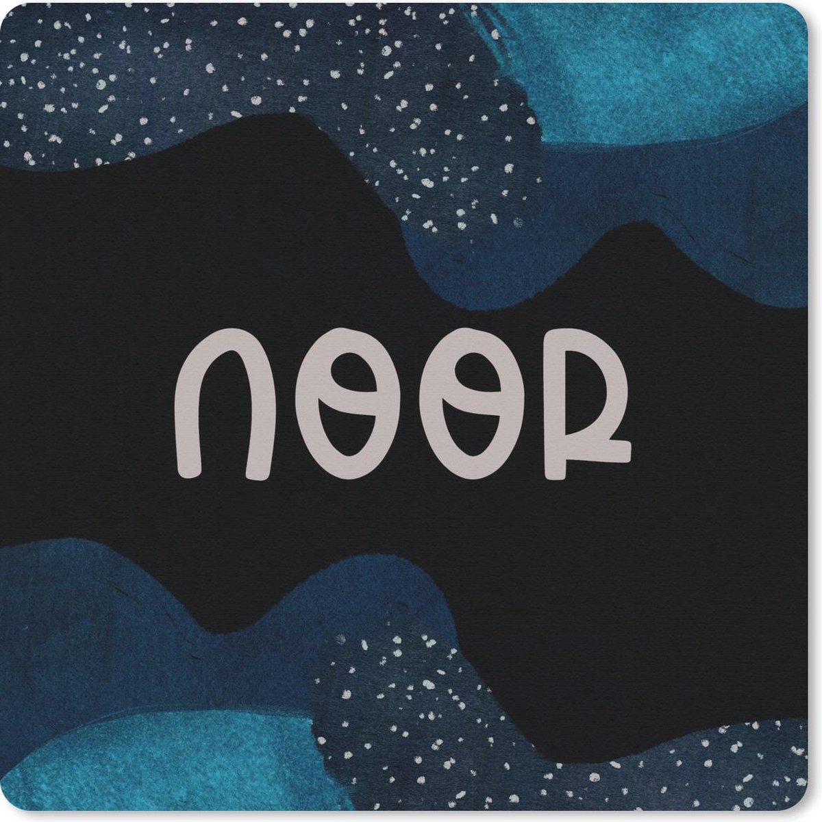 Muismat 30x30 cm - Mousepad Noor - Pastel - Meisje - Muismatten