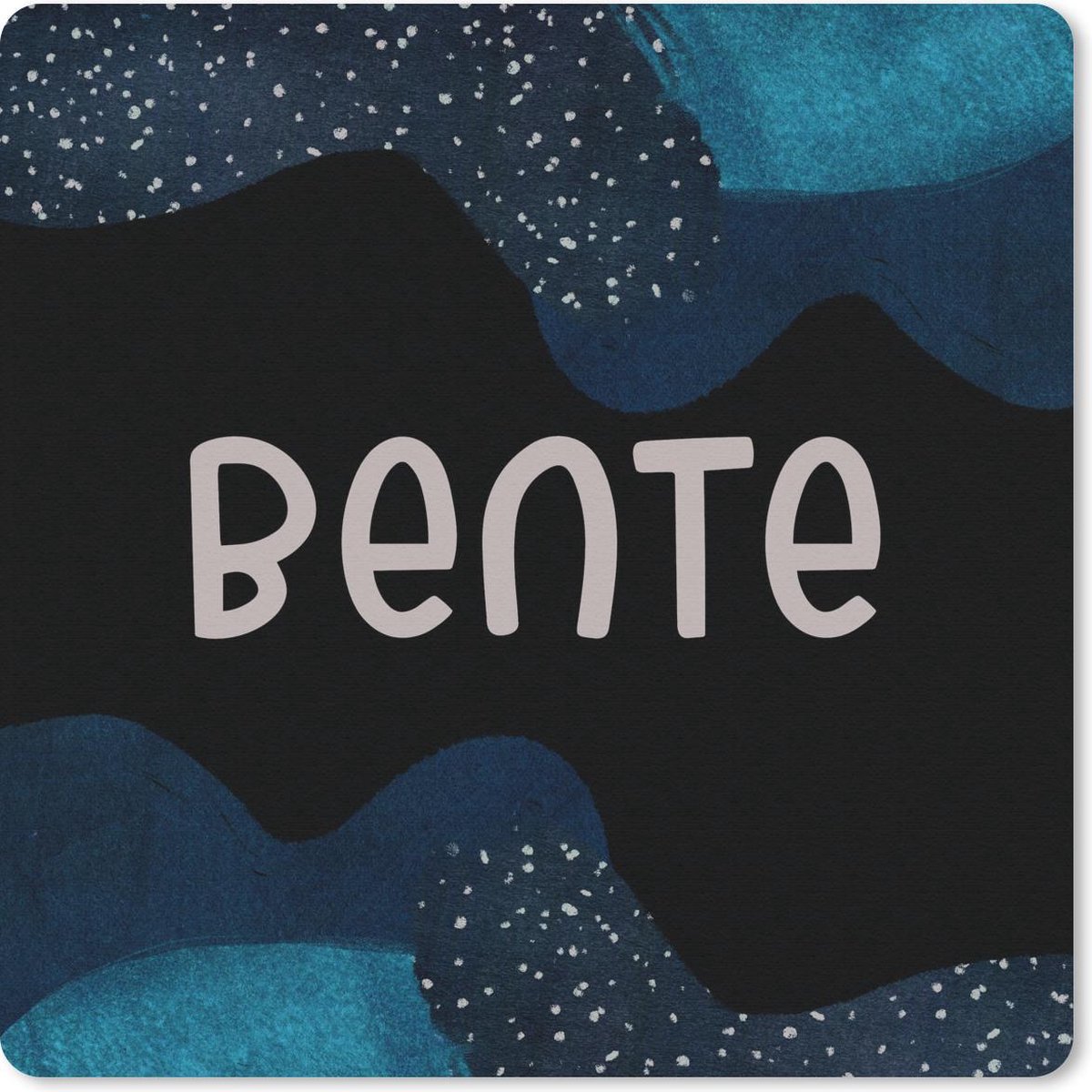 Muismat 30x30 cm - Mousepad Bente - Pastel - Meisje - Muismatten
