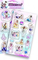 stickers Miracle Tunes 10 x 21 cm meisjes foam