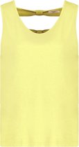 DEELUXE Tanktop met halslijn aan de achterkant ANA Light Yellow