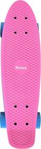 skateboard Old School Retro 57,5 cm aluminium roze