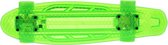 verlicht skateboard incl. accu 55 cm groen