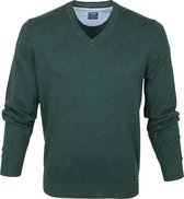 OLYMP - Trui Smaragd Groen - XL - Modern-fit