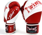 Twins (kick)bokshandschoenen BGVL 10 Rood/Wit 16oz