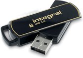 Integral 8GB Crypto 8GB USB 3.0 Grijs USB flash drive
