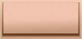 Mat rose goud RVS Inbouwnis 30x60x7cm