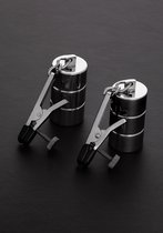 2 Adjustable Nipple Clamps+Changable Weights - Clamps