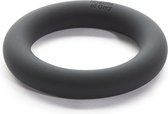 A Perfect O Silicone Cock Ring - Black - Cock Rings