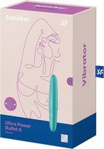 Ultra Power Bullet 6 - Turquoise - Bullets & Mini Vibrators